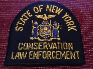 York State Conservation Law Enforcemant Police Patch
