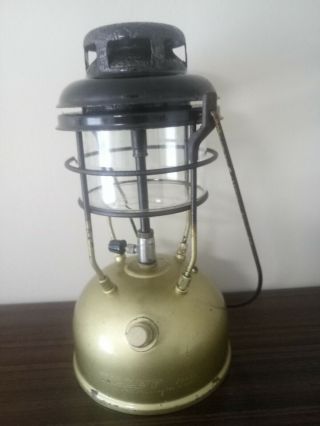 Vintage Tilley X246a Pressure Kerosene Lamp Brass Lantern Not Primus Radius 1963