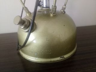 Vintage Tilley X246A Pressure Kerosene Lamp brass Lantern Not primus radius 1963 5