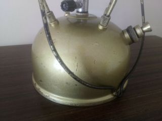 Vintage Tilley X246A Pressure Kerosene Lamp brass Lantern Not primus radius 1963 6