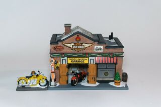 Department 56 - Christmas In The City Harley - Davidson Garage 4035565