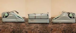 1965 HERMES 3000 Typewriter with Case and manuals 6