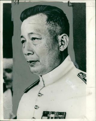 King Savang Vatthana Of Laos - Vintage Photo