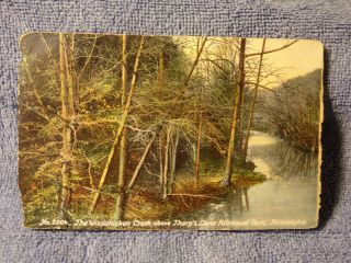 Vintage Postcard The Wissahickon Creek,  Fairmount Park,  Philadelphia,  Pa.