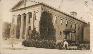 1911 RPPC State Building Benicia Solano County California Real Photo Post Card 2