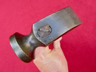 Antique/Vintage VERY RARE VAUGHAN Leather Hammer - Cobblers Shoe Hammer 7