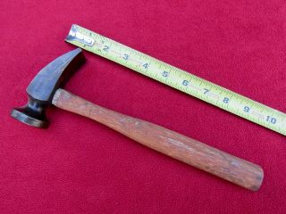 Antique/Vintage VERY RARE VAUGHAN Leather Hammer - Cobblers Shoe Hammer 8