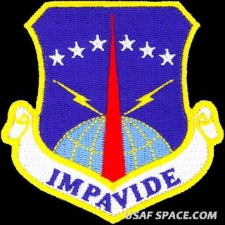Usaf 90th Missile Wing - Impavide - Minuteman Iii - Warren Afb,  Wy - Patch