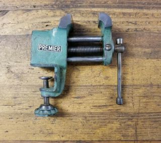 Vintage Clamping Bench Vise Anvil Jewelers Woodworking Machinist Blacksmith Tool