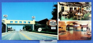 Inn Of The Dells Motel,  Vintage Wisconsin Dells Postcard,  Unposted,
