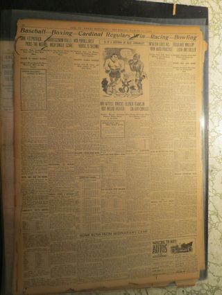 Boxing Jack Johnson Newspaper 1909 QUESTION OF RACE SUPREMACY JEFFRIES OPPONENT 2