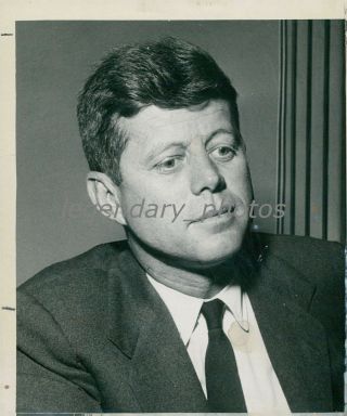 1957 Portrait Of Senator John F.  Kennedy News Service Photo