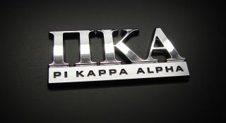 Pi Kappa Alpha Fraternity Car Emblem Sticker Logo Badge Decal