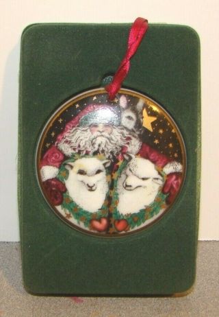 Bing & Grondahl 1998 Christmas Around The World Ornament W/ Box