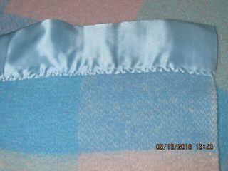 Vintage Chatham Cotton ?plaid Blanket 84x72