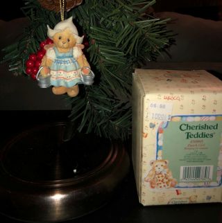 Cherished Teddies Ornament.  Dutch Girl Item 450995 2