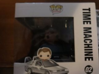 Funko Pop Rides - Back to the Future DeLorean With Dr.  Brown And Marty 3