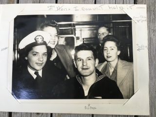 1944 WW2 Nurse Corp Sailors Souvenir COCKTAIL LOUNGE TECHAU PHOTO San Francisco 4