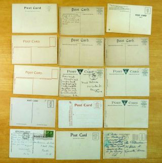 15 Postcards All from MILLINOCKET Maine Penobscot Co.  Great Northern Paper Hotel 7