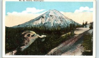 Early 1900s Mt.  St.  Helens W/ Pre - 
