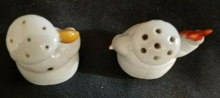 VINTAGE CERAMIC MINIATURE CHEFS SALT AND PEPPER SHAKERS 5