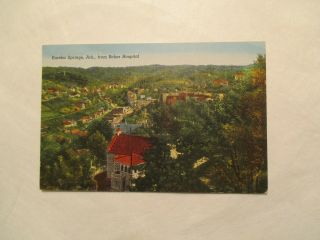 From Baker Hospital Eureka Springs Arkansas Ar Postcard