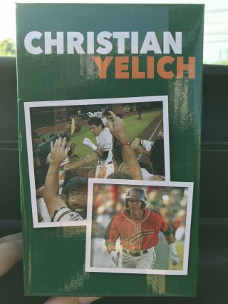 Christian Yelich Greensboro Grasshoppers Bobblehead /1000 Marlins Brewers