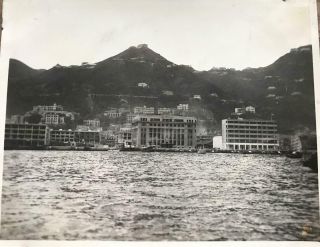 1930s Photograph Sailors Institute And China Fleet Club Hong Kong
