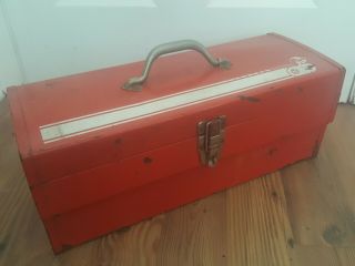 Vintage Mopar Dodge Scat Pack Tool Box Bee Bumblebee Red Promo Car Show