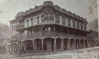 C.  1909 Hotel Glenwood Springs Colorado Co