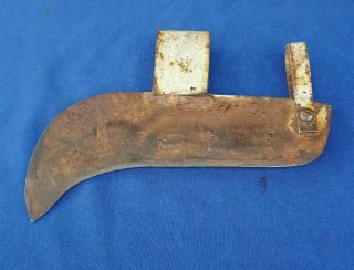 Vintage Unbranded Brush Cutter Axe Head Forestry Forest Fire Logging Tool