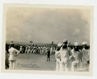 Pre Ww2 1932 Photograph China Nanking Sun Yat - Sen Chiang Kai - Shek Band Photo