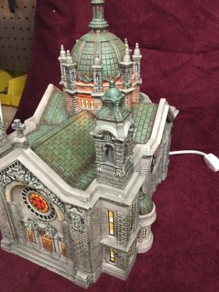 DEPT 56 CHRISTMAS IN THE CITY CATHEDRAL OF ST.  PAUL 58930 PATINA DOME EDITION 3