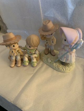 Precious Moments Figurines Disney Toy Story 2012 And 2013