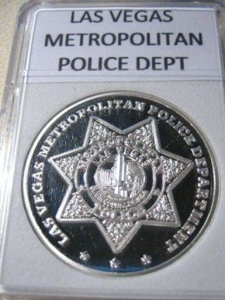 LAS VEGAS METROPOLITAN Police Dept.  Challenge Coin 2