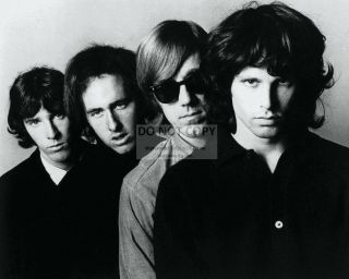 " The Doors " Rock Band Jim Morrison Ray Manzarek - 8x10 Publicity Photo (op - 677)