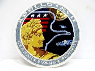 Vintage 1970s Ab Emblem Apollo 17 Cernan Evans Schmitt Duke Patch Nasa