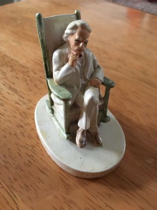 Sebastian Miniature Mark Twain Rocking Chair Collectible
