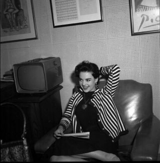 T545b Vintage Hollywood Negative Photo Natalie Wood West Side Story James Dean