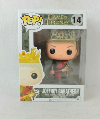Funko Pop Joffrey Baratheon Vinyl Figure 14 Game Of Thrones Got Vaulted