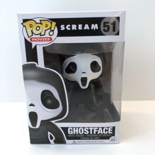 Funko Pop Scream Ghostface Ghost Face Vinyl Doll 51 Action Figure Toys