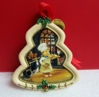 Danbury M.  I.  Hummel Master Cook Christmas Ornament