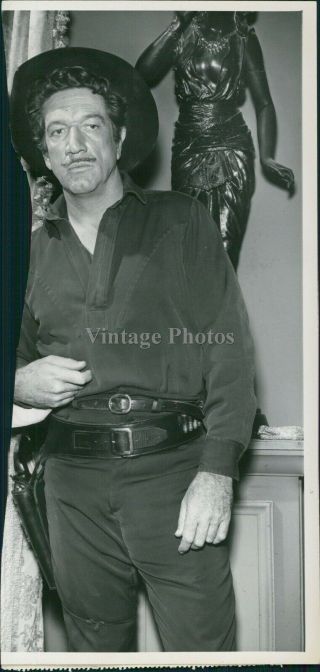 1960 Richard Boone Have Gun Will Travel Actor Celebrity Famous Star Photo 4x9