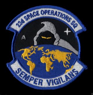 USAF 23rd SPACE OPERATIONS SQUADRON - AIR FORCE 3.  75 