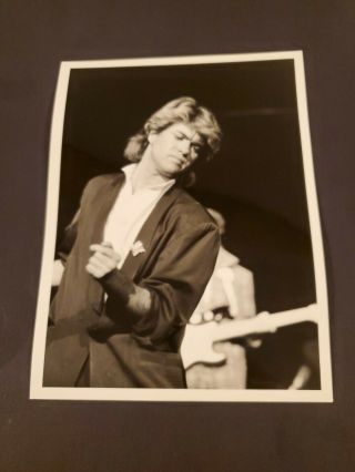 Wham In China,  George Michael Vintage Press Photo 1980 