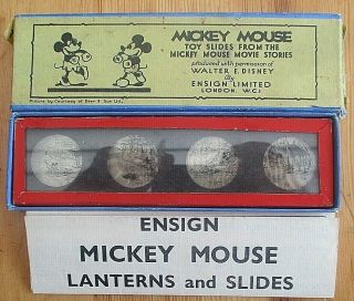 Mickey Mouse In The Moose Hunt Vintage 1930 
