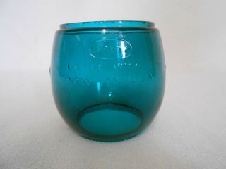 Rare Antique Vintage Aqua Dietz Little Wizard Globe Shade Oil Lamp,  Kerosene Lamp