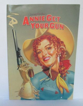 Bernadette Peters Annie Get Your Gun Souvenir Program