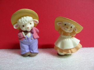 1986 Hallmark Cards Merry Miniatures Lamb Easter Sheep Figurine