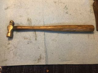 Vintage Antique Ec Simmons Keen Kutter Ball Peen Small Hammer Tool